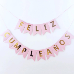 Banderín Feliz Cumpleaños