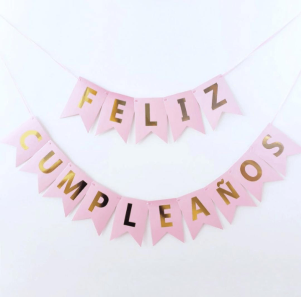 Banderín Feliz Cumpleaños