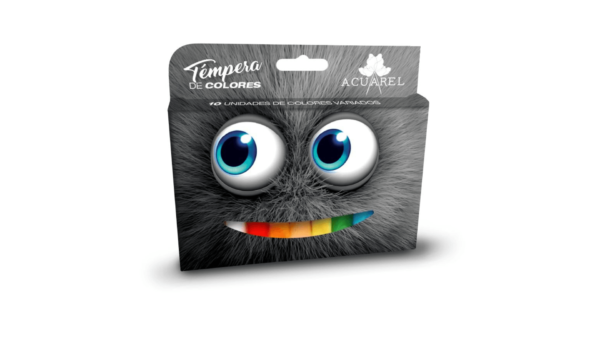 Témpera en Cajita