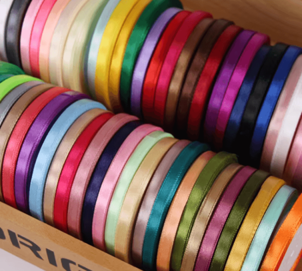 Cinta de Raso por Rollo – Varios Colores y Medidas